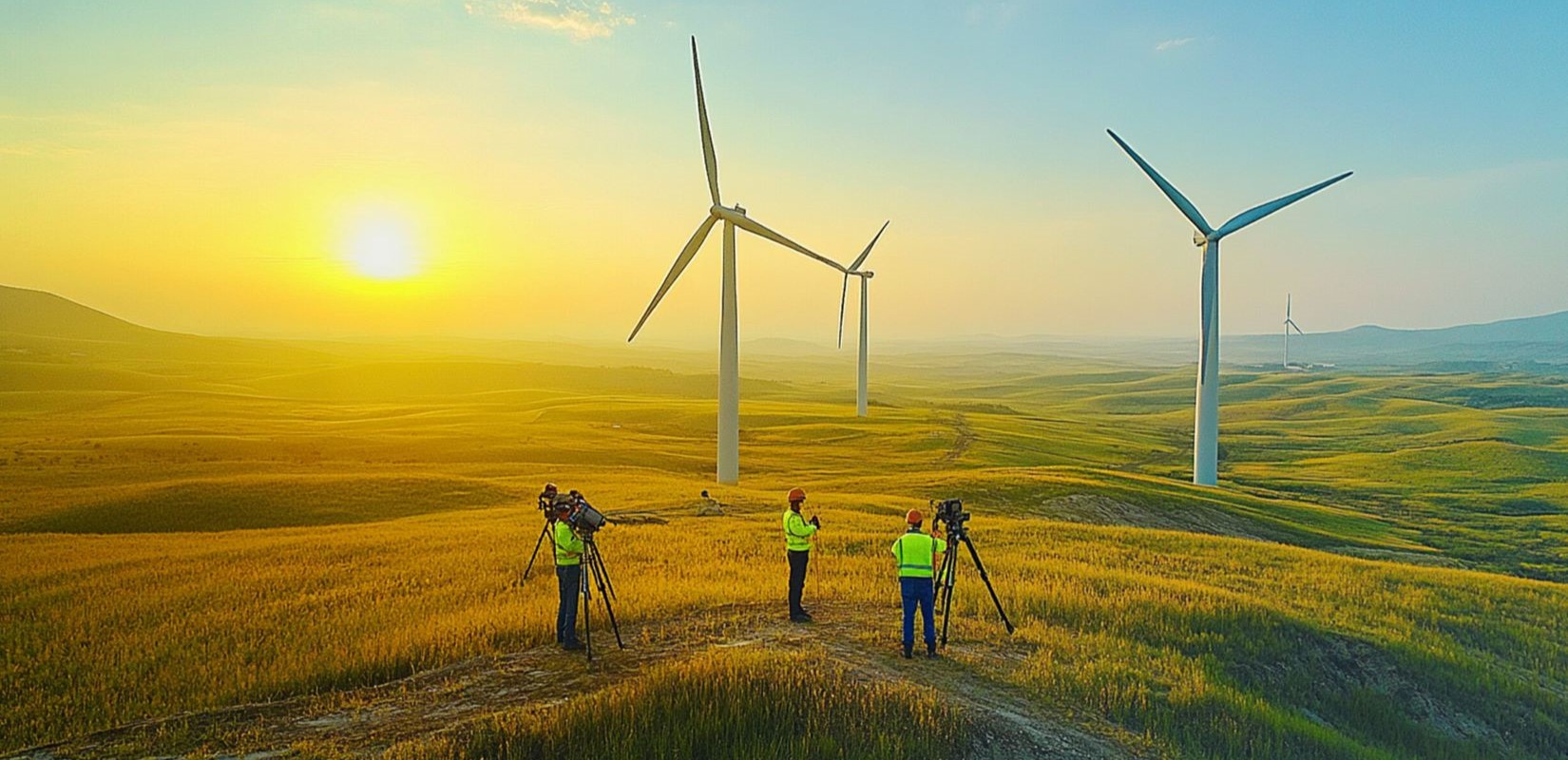 Standortanalyse für Windenergieprojekte